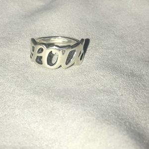 "Love" ring